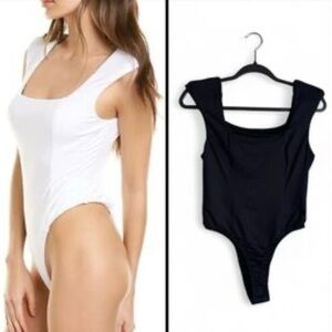 VICI GREY LAB Black Bodysuit